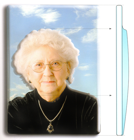 Background Options for Porcelain Memorial Portraits by Paradise Pictures